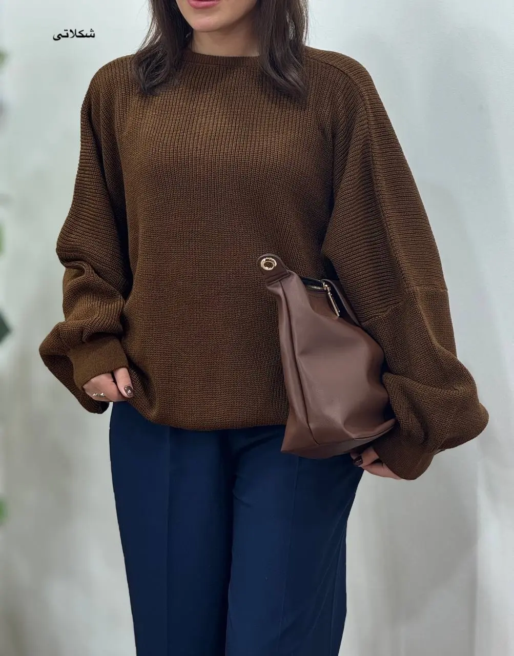 پلیور بافت ماهلی 10